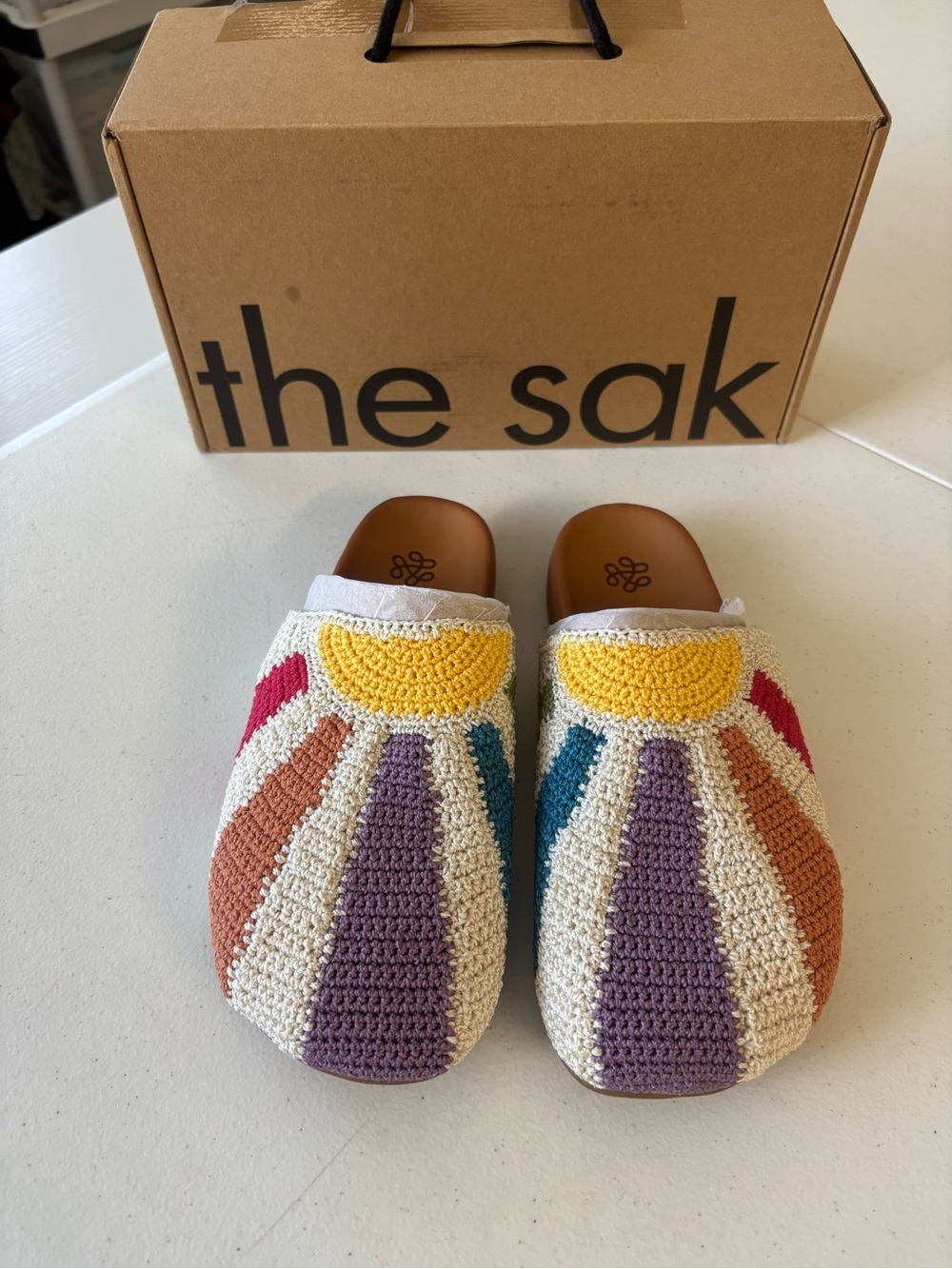 NEW The Sak Womens Bolinas Gen Clog Multi Sunbeam Size 8 - Picture 4 of 8